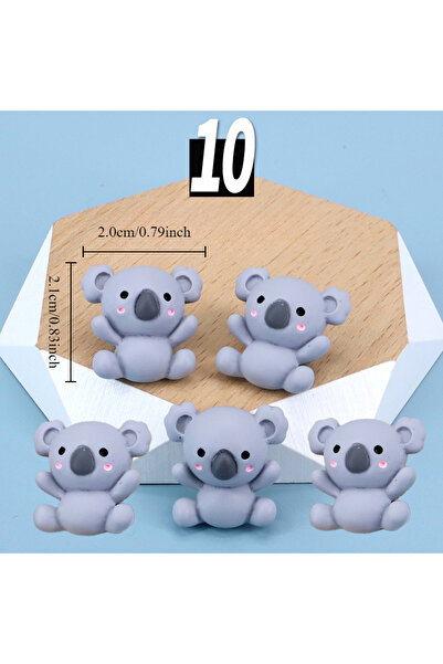 Choice6 مجموعة كوالا صغيرة، 5 قطع، 5 قطع من زينة ملابس كرتونية لطيفة من الرات...