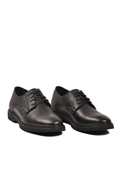 AYAKMOD 455 Lace-Up Black Men's Casual Shoes