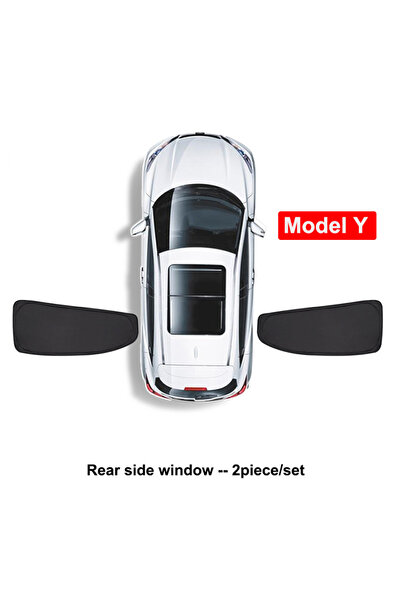 choice2 MY rear window Side Window Sunshade for Tesla Model Y 2024 Privacy Fr...