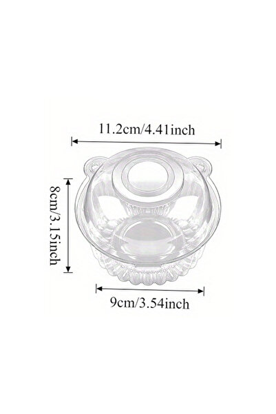 Choice3 50 قطعة صغيرة، 50/100 قطعة، علبة كيك على شكل رأس قطة، كب كيك، تشيز كي...
