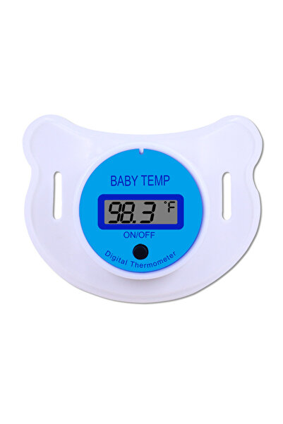 choice2 مقياس حرارة بلو إف بشاشة LCD، مقياس حرارة على شكل حلمة، لهاية، جهاز ق...