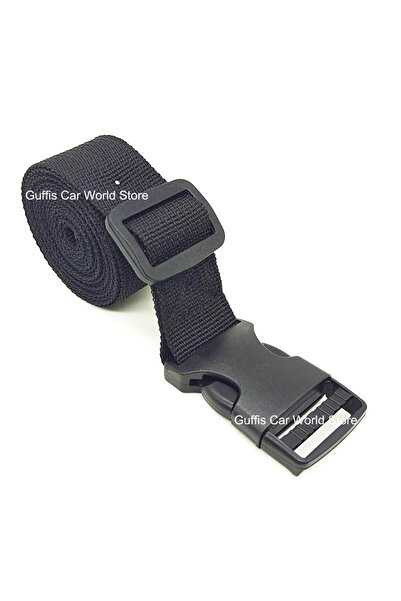 choice2 Black 1.5M Buckle Tie-Down Belt Cargo Straps for Car Motorcycle Bike ...