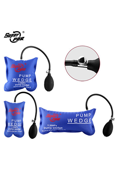 Choice5 3PC S-M-L Air Pump Wedges Inflatable Airbag For Door Windows Car Powe...