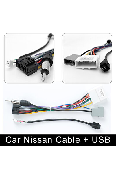 choice2 لسيارات نيسان مع كابل USB ISO، راديو سيارة، مشغل أندرويد، ستيريو 2Din...