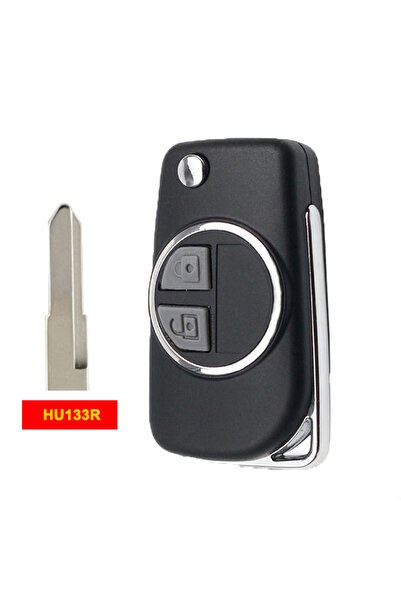 choice2 غطاء مفتاح سيارة معدل HU133R مع جهاز تحكم عن بعد لسيارات سوزوكي سويفت...