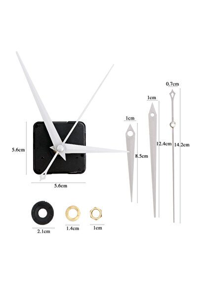 Choice8 قالب سيليكون صامت بحركة الساعة، قطعة واحدة، النوع 1، مناسب لصنع المجو...