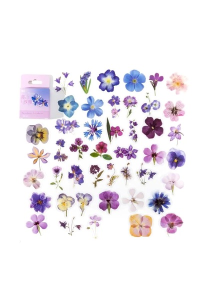 Choice3 مجموعة ملصقات تدوين يوميات لطيفة من مادة PET، مكونة من 45 قطعة، بتصمي...