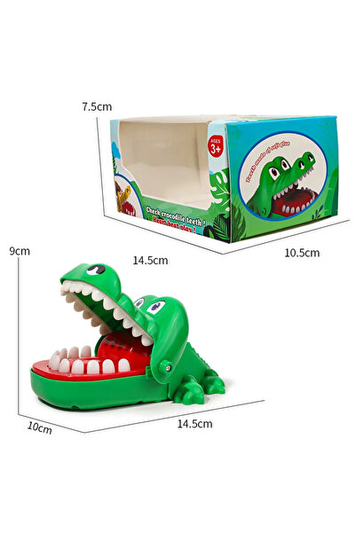 Choice Green with Box Bite Finger Crodile Pinch Toy Classic Family Games Part...