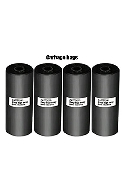 Choice3 4 Roll Black Bag 1L Car Interior Storage Box Trash Can with 4 Rolls (...