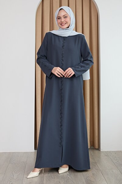 InStyle Spiral Stone Patterned Anthracite Ferace