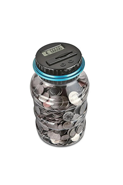Choice1 EUR 1PC Electronic Piggy Bank Counter Coin Digital LCD Counting Coin ...