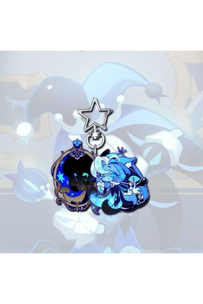 choice2 A69A Game Cookie Run: Kingdom Cosplay Keychain Acrylic Pendant Key Ch...