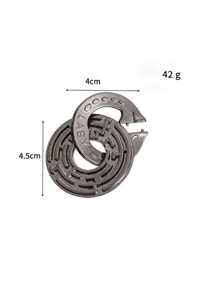 Choice10 2 لعبة ألغاز كلاسيكية من إل كيه، لعبة ألغاز معدنية لتنمية الذكاء، لع...