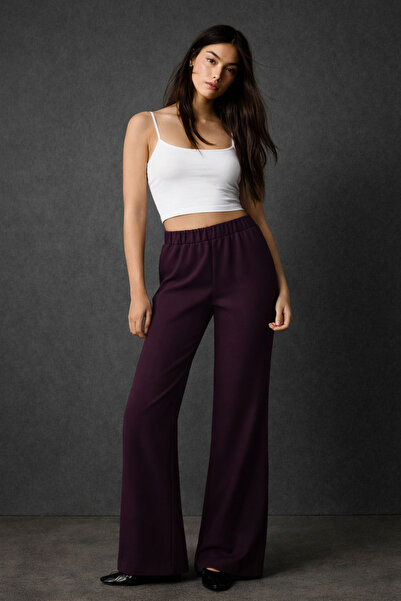 HAKKE Gloss Beli Lastikli PANTOLON