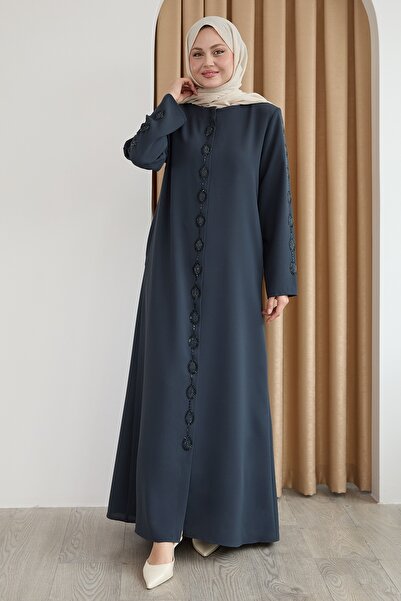 InStyle Drop Stone Patterned Anthracite Ferace