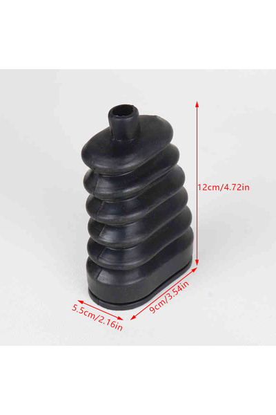 Choice1 A4 Industrial Forklift Valve Handle Sleeve; Rubbery Dust Protection C...
