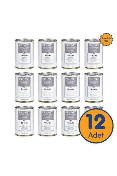 PRO-VET Struvite Urinary Idrar Yolu Destekleyici Veteriner Kedi Yaş Maması 41...