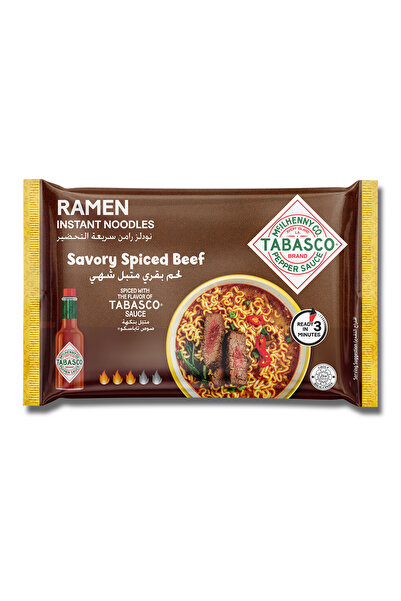 Tabasco ® Ramen Instant Noodles Savory Spiced Beef 375G