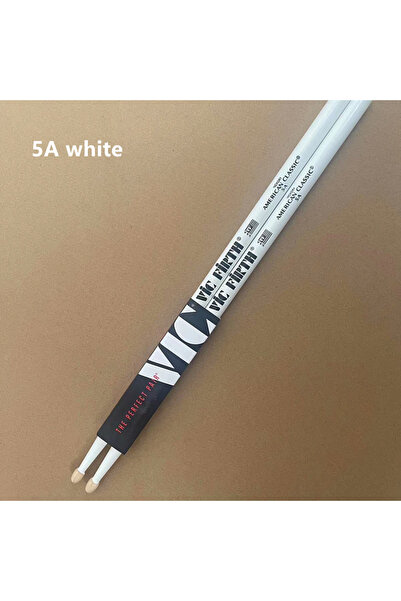 Choice1 5A white Professional Vic Firth Drumsticks 5A 5B 7A 2B Hickory Drum S...