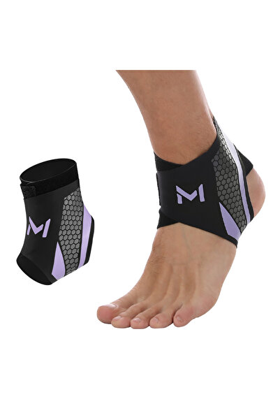 choice2 دعامة للكاحل، لون أسود بنفسجي، قطعة واحدة، خفيفة الوزن، رقيقة، قابل ل...