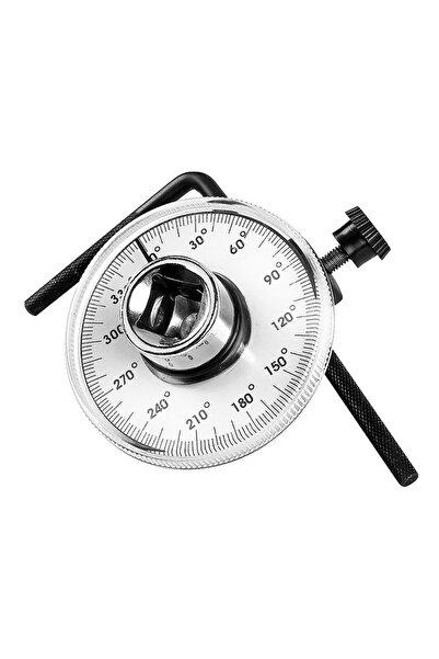 Choice Silver square mouth 1/2 Angle Torque Gauges High Wrench Measuring Auto...