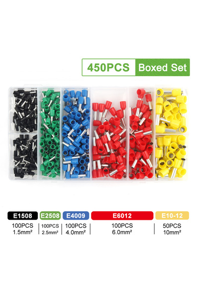 Choice3 450 قطعة من النوع A، 200-1900 قطعة من أطقم أطراف أنابيب VE، أطراف توص...