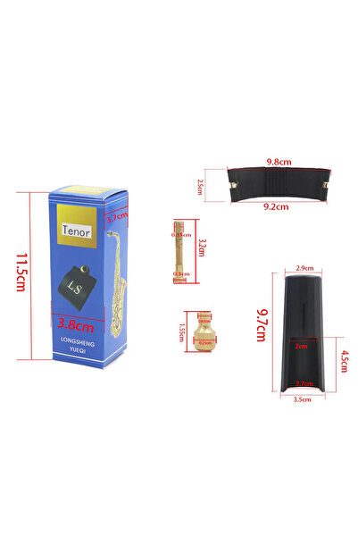 choice2 Tenor Sax Saxophone Mouthpiece Ligature Fastener Clip Alto Tenor Sopr...