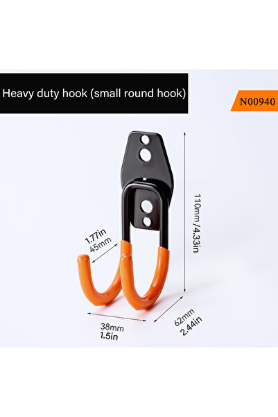 Choice A Garage Storage Utility Hooks，Garage Garden Tool Organizer,Steel Wall...