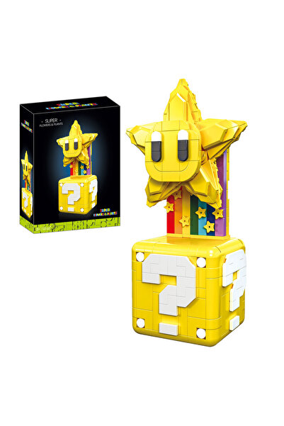 choice2 ستار 2025 نيو تشومبر فليم فلاور بومبر ستار مكعبات بناء نموذج ديكور تج...