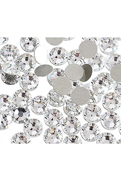 Choice36 3MM White 1000pcs Non Hot Fix Rhinestones 2/3/4mm Round Resin Flatba...