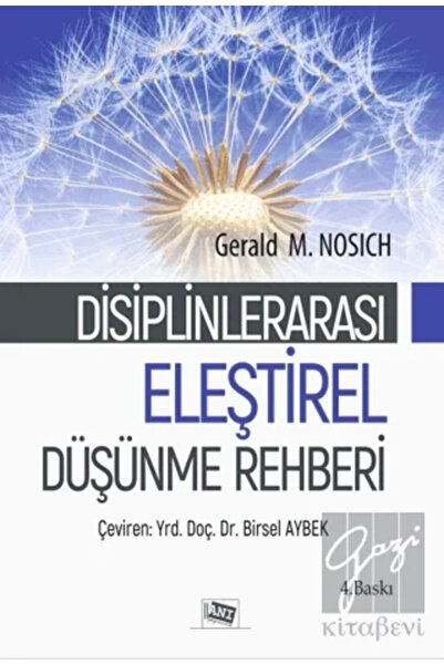 Anı Yayıncılık Eleştirel Düşünme Rehberi