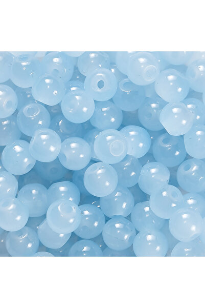 Choice16 30pcs Blue 30/50pcs 6mm Glass Round Beads Colorful Spacer Loose Bead...