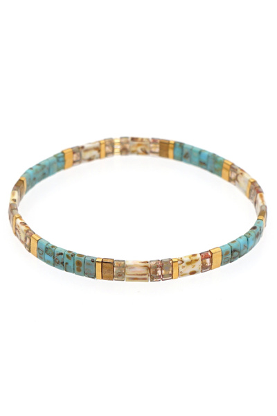 Choice10 TL-B190264G Go2boho Tila Beads Elastic Bracelet Sets For Women Gift ...