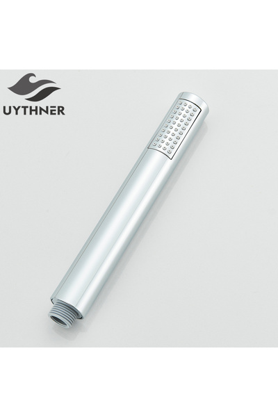 Choice3 رأس دش يدوي من الكروم المصقول من Uythner، مصنوع من البلاستيك الأسود، ...