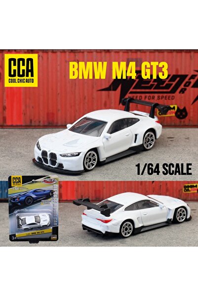 Choice1 سيارة لعبة BMW M4 GT3 بيضاء بمقياس 1/64، من إنتاج شركة CCA MSZ، مصنوع...
