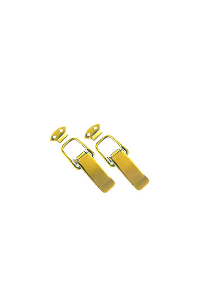 Choice4 خطافات سحب مصد السيارة متعددة الألوان ذهبية اللون، صغيرة الحجم، مع مش...