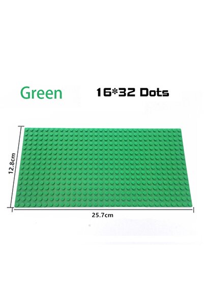 Choice20 16X32 Green Baseplates 32x32 16x32 Dots Classic Base Plates MOC Bric...