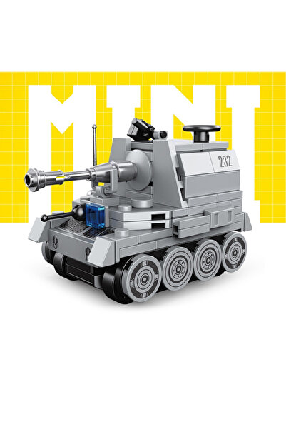 Choice3 مجموعة بناء صغيرة مضادة للدبابات تعمل بنابض على شكل فيل، سلسلة طائرات...