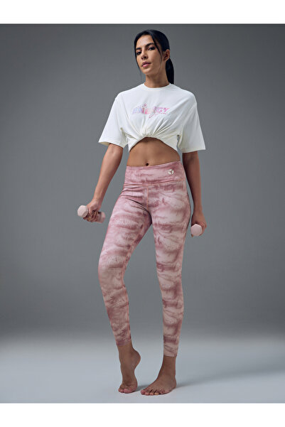 Technosport By Styli Women Printed 4-Way Stretch Tights