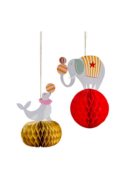 Hootyballoo أقراص العسل السيركية 2 قيراط