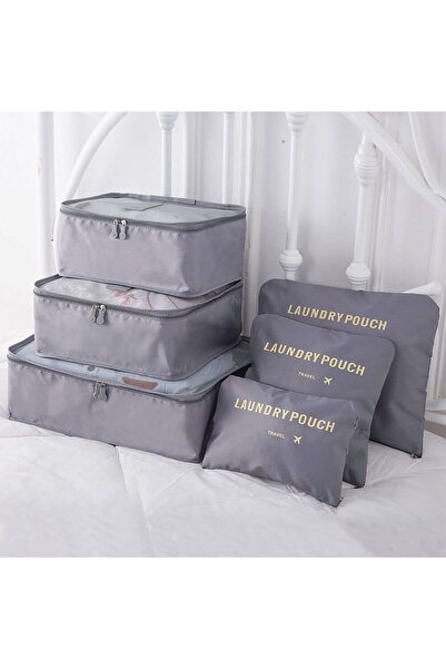 Thirty Three Design Travel organizer, set of 6 storage and organization bags ...