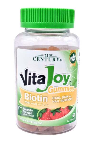 21century 21 Century Vitajoy Biotin 2500Mcg Gummies 60'S