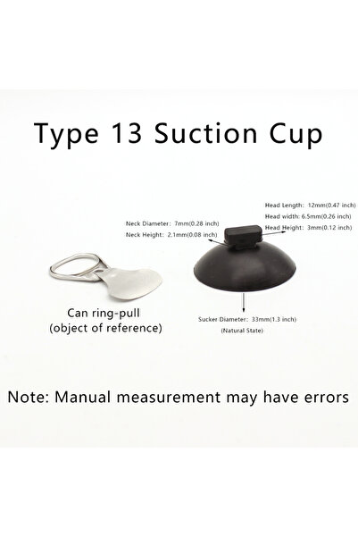 Choice6 حامل تثبيت أكواب الشفط من النوع 13، 10 قطع، لمعدات مضخات المياه ومستل...