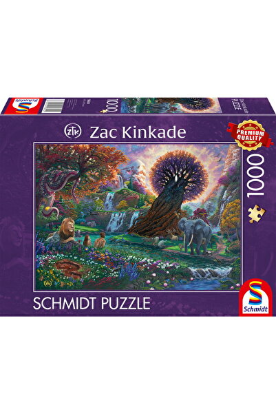 Schmidt Spiele Zac Kinkade: The Garden of Eden, Puzzle 1000 pieces