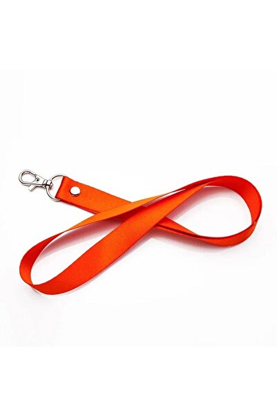 Choice6 Deep Orange 1PCS Pure Color Lanyards Thicken Safety Hanging Neck Stra...