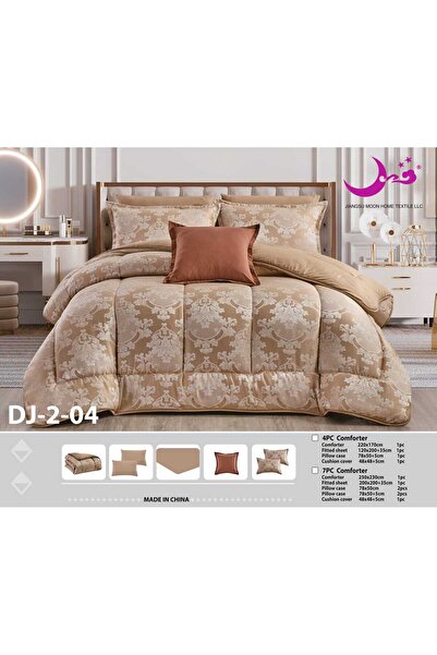Moon Double puffy jacquard bedspread set 230*250 - 7 pieces - Double Duvet set
