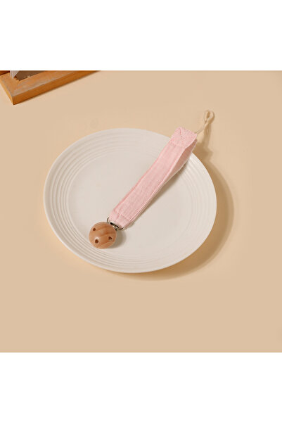 Choice5 حلقة تعليق حلمة من قماش كريب قطن الخالص، وردية اللون، ذات طبقتين، مع ...