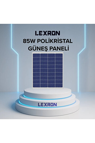 Lexron 85W Polikristal Güneş Paneli