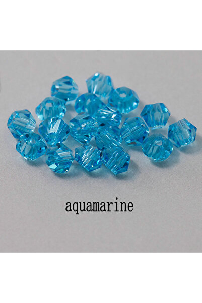 Choice30 4mm buy 1 get 1 free aquamarine Buy 1 And Get 1 Free 4mm Shiny Cryst...