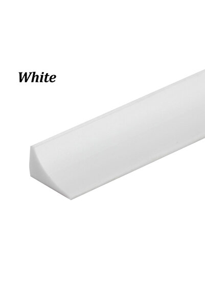 Choice4 2.0M White Silicone Bathroom Door Water Retaining Strip Kitchen Count...